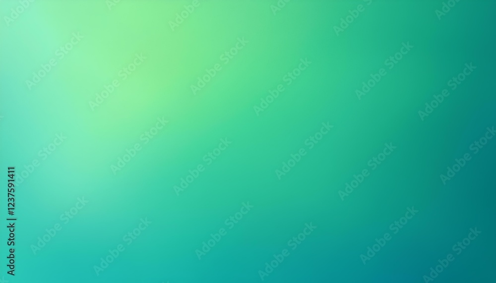 Poster abstract colorful background with lines. Colorful abstract background with rough textured emerald and steel blue pastel color gradient.