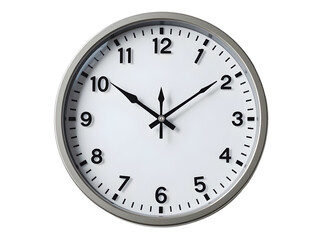 A simple circle wall clock for house decor 