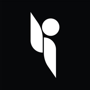 Swimming vector. Icon