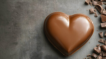 heart shaped chocolate