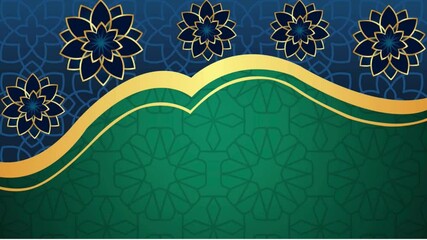 design video vector for background with ornament - Powered by Adobe