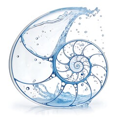 A transparent fluid-filled mechanism demonstrating the rhythmic cycle of fluid movement