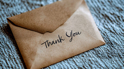 Grateful Donations Acknowledgement Community Center Thank You Card Indoor Setting Close-Up Generosity Theme