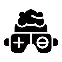 VR Gaming Solid Icon