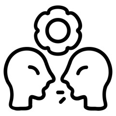 Communication Line Icon