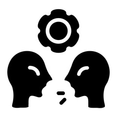 Communication Solid Icon