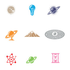 Modern flat design set of icons for web and mobile user interfaces