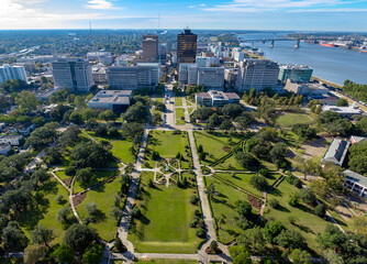 Baton Rouge From Above