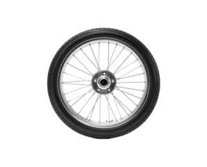 A portable bike wheel 