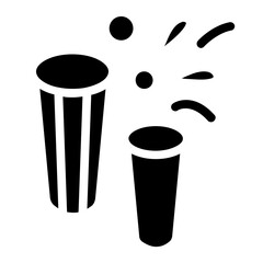 Fireworks Solid Icon