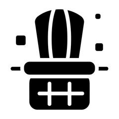 Lantern Day Solid Icon