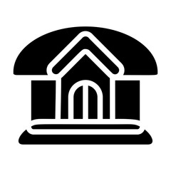 Parlement Solid Icon