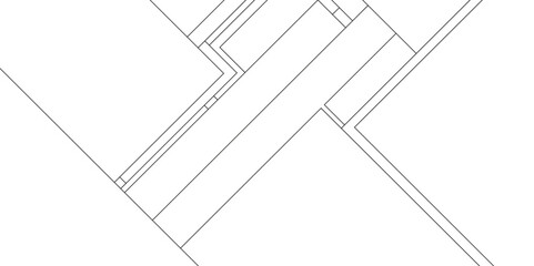 Abstract geometric patterns with various geometric lines, modern and industrial concept geometric abstract patterns, Paper geometric composition with abstract lines, Abstract line of geometry.