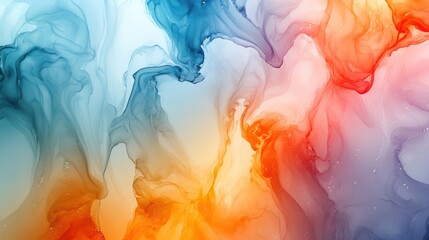 Fototapeta premium Abstract fluid art, colorful swirls, background texture, design element