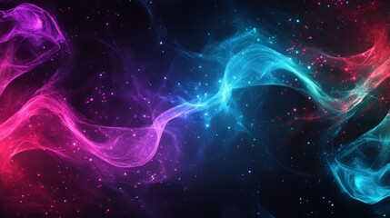 abstract digital background with glowing lines