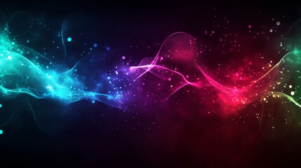 abstract digital background with glowing lines