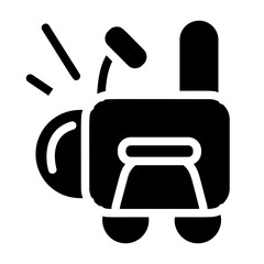 Vehicle Solid Icon