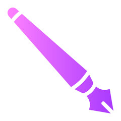 pen tool gradient icon