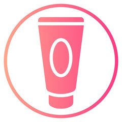 Paint tube gradient icon