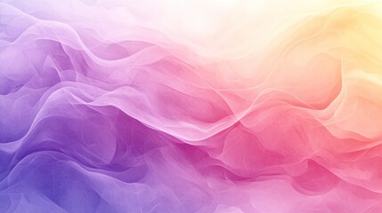 Obraz premium Pastel fabric waves, flowing, colorful background, design texture