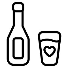 Beverage Line Icon