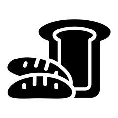 Bread Solid Icon