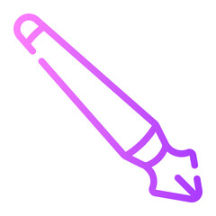 pen tool gradient icon