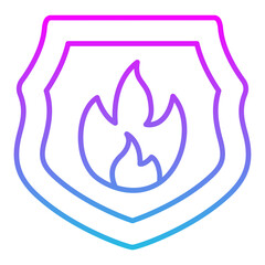 Fire Shield Icon