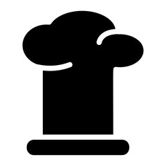 Chef hat Solid Icon