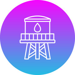 Water Tower Icon