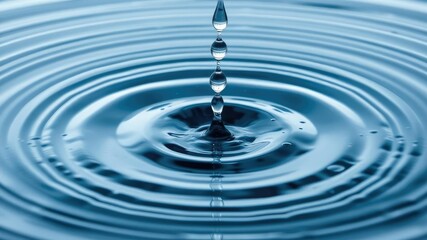 Ink drops falling into a pool of water create concentric circles and a mesmerizing pattern, circle patterns, abstract photography