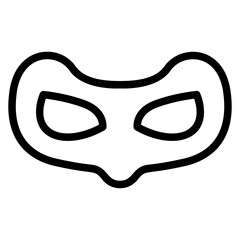 Eye mask Line Icon