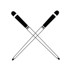 Set Classic Simple badge billiard logo