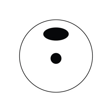 Set Of Billiard Balls Vector Icon Illustrations. Balls For Pool Or Snooker , Flat Icon.