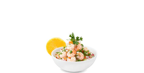Ceviche - A popular Latin American dish made with fresh seafood, such as fish or shrimp, marinated in citrus juices