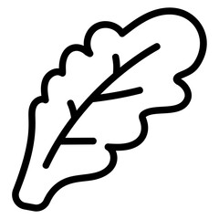 Mustard Line Icon