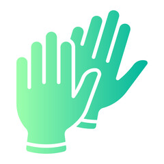 gloves Gradient icon