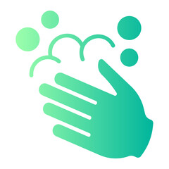 hand washing Gradient icon