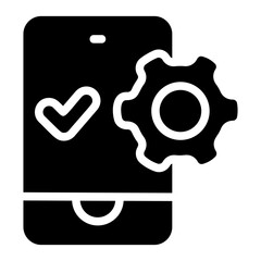 Phone repair Solid Icon