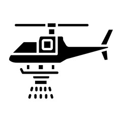 Firefighter Helicopter Icon