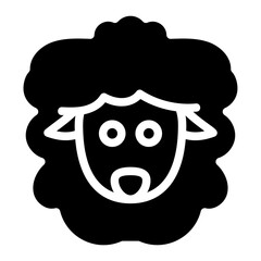 Sheep Solid Icon