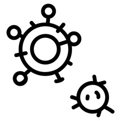 Virology Line Icon