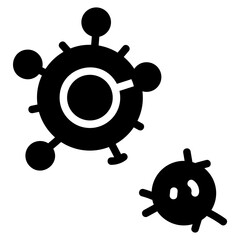 Virology Solid Icon