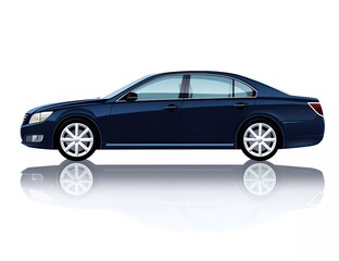 Midjourney Bot
APP
 — 06/01/2025 20:47
Blue car vector illustration on a white background, side view with reflection. Blue family car or business vehicle icon design. 