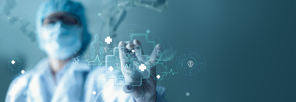 Medical technology, The integration of advanced technology in medical diagnostics, Analysis data of patient with AI technology, healthcare and medical research, Medicine, Data science, innovation