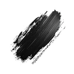 black thick brush stroke png