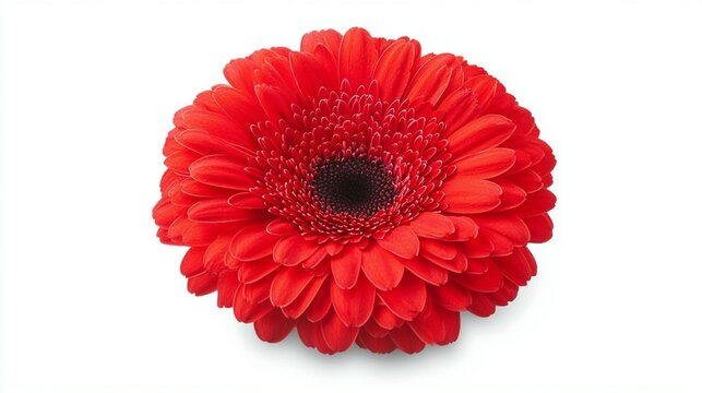Vibrant Red Gerbera Daisy