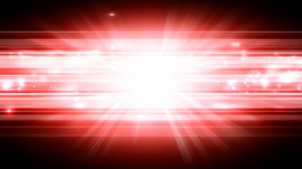 Fototapeta premium Red Abstract Light Speed Burst Background Design