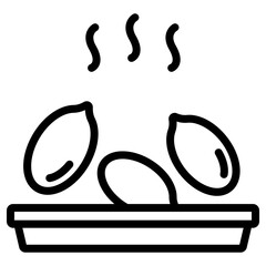 오븐 로스티드 호박씨 아이콘