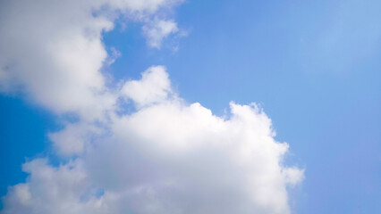 Blue sky and clouds for background